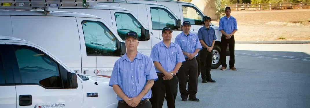 KIC Refrigeration crew ready for Mini Split Repair jobs across Castro Valley